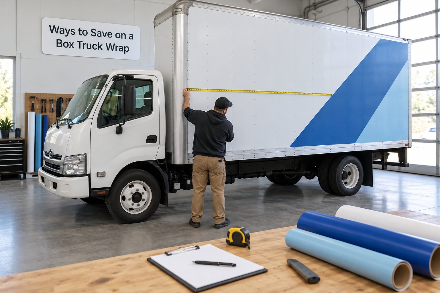 Ways to Save on a Box Truck Wrap