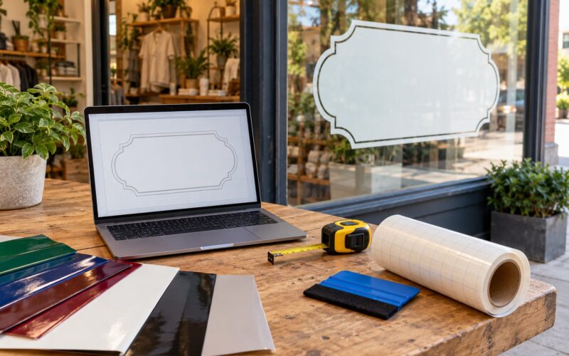 How to Design a Window Decal for a Retail Store (2026)