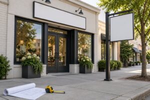 do you need a permit for a business sign