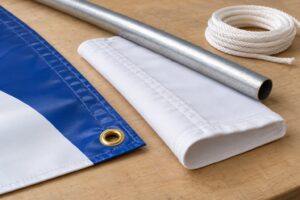 banner grommets vs pole pockets
