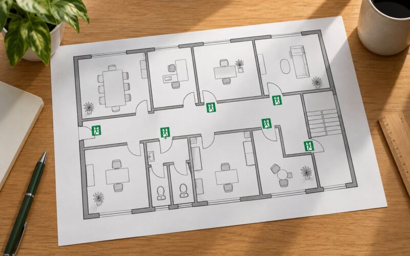 How Many Exit Signs Does a Small Business Need in 2026