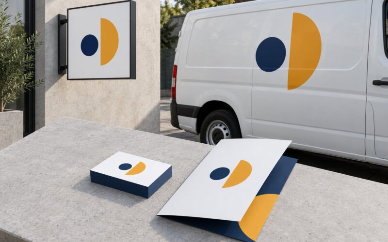 Brand Consistency Across Signs Vehicles and Print (October 2026)