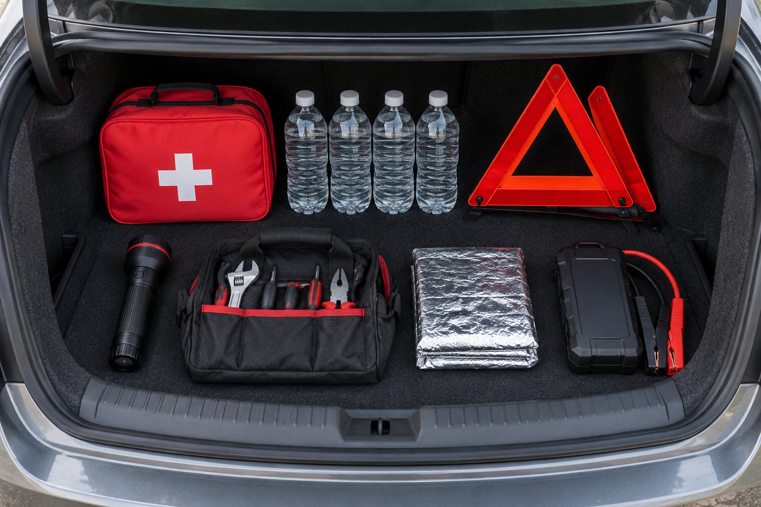 what to keep in your car for emergencies