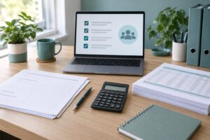 how to set up a payroll process for a tiny business