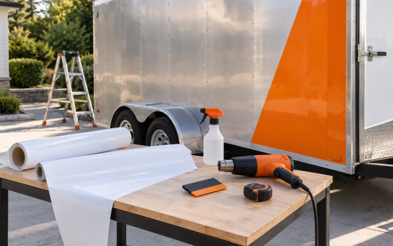 How to Wrap a Trailer for Advertising: Step-by-Step (October 2026)