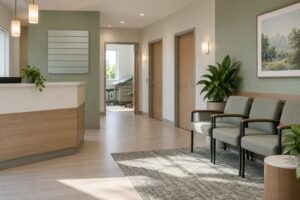how to plan interior signs for a medical office