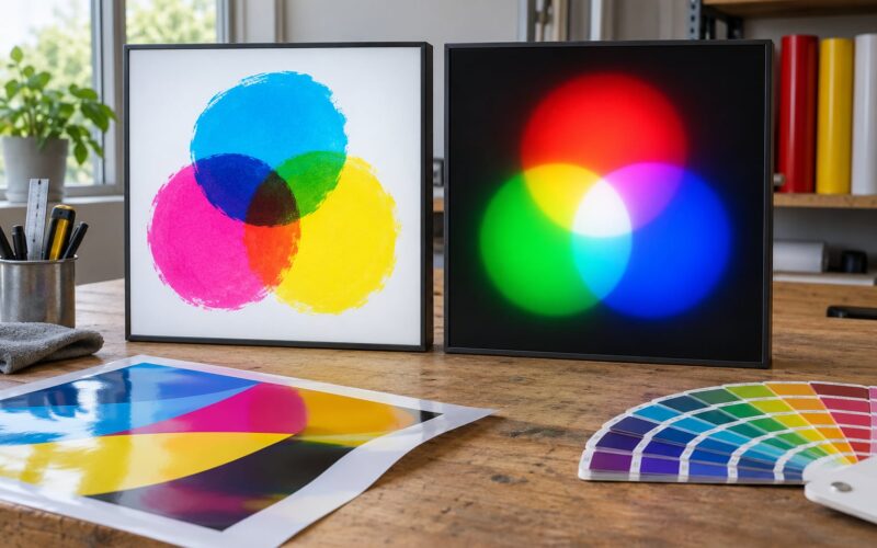 CMYK vs RGB for Printed Signs: Which Is Better in 2026?