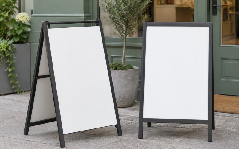 A Frame Sign vs Sandwich Board: Which Is Best? 2026