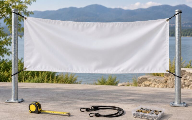 How to Hang a Vinyl Banner So It Does Not Tear (October 2026)