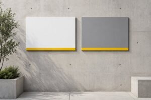 contrast rules for readable signage