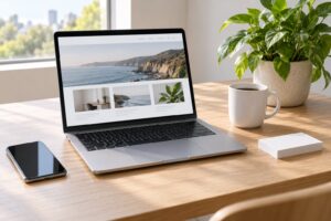 how to build a simple website for a small business