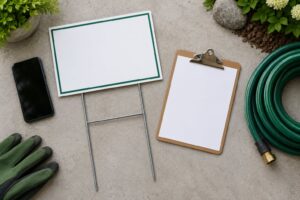 local marketing ideas for a landscaping company