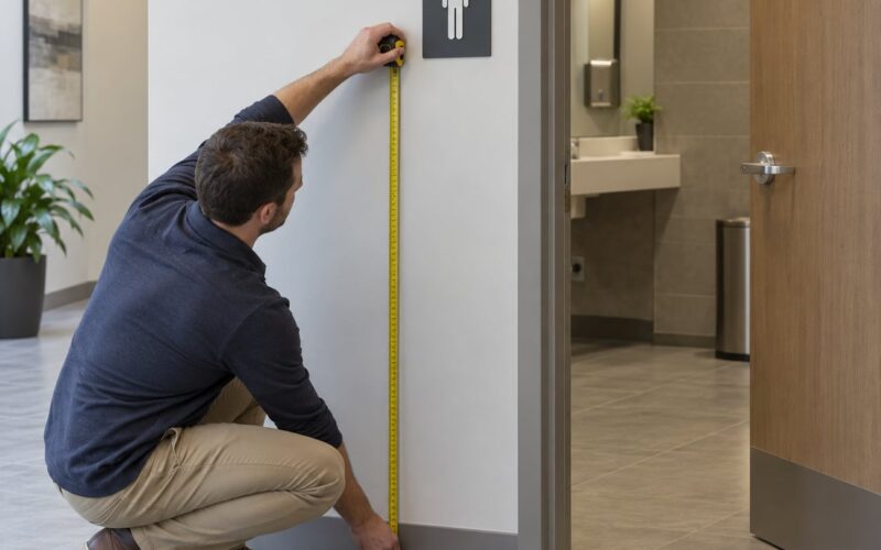 Restroom Sign Placement Rules for US Business Owners (2026)