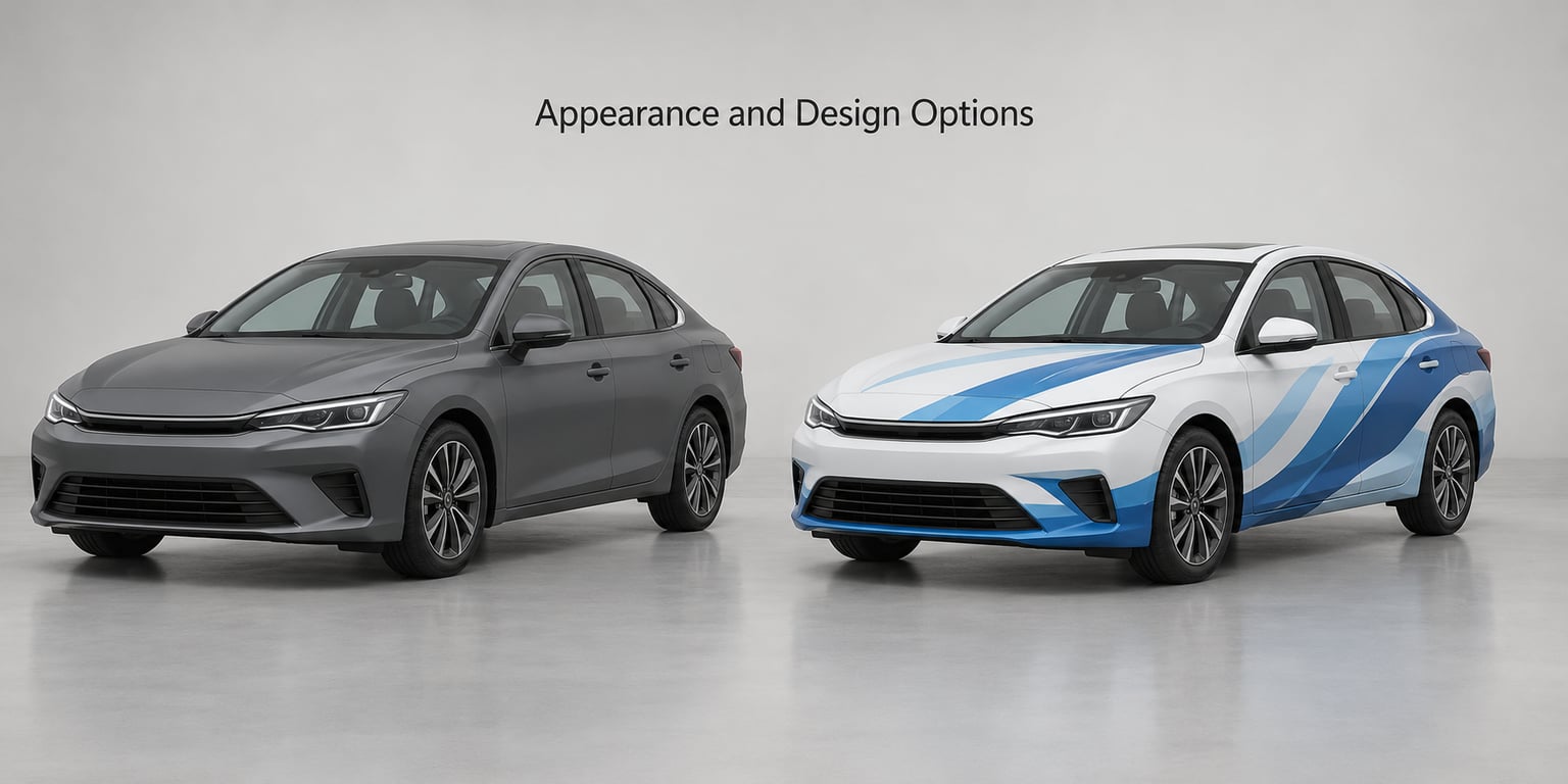 Appearance and Design Options