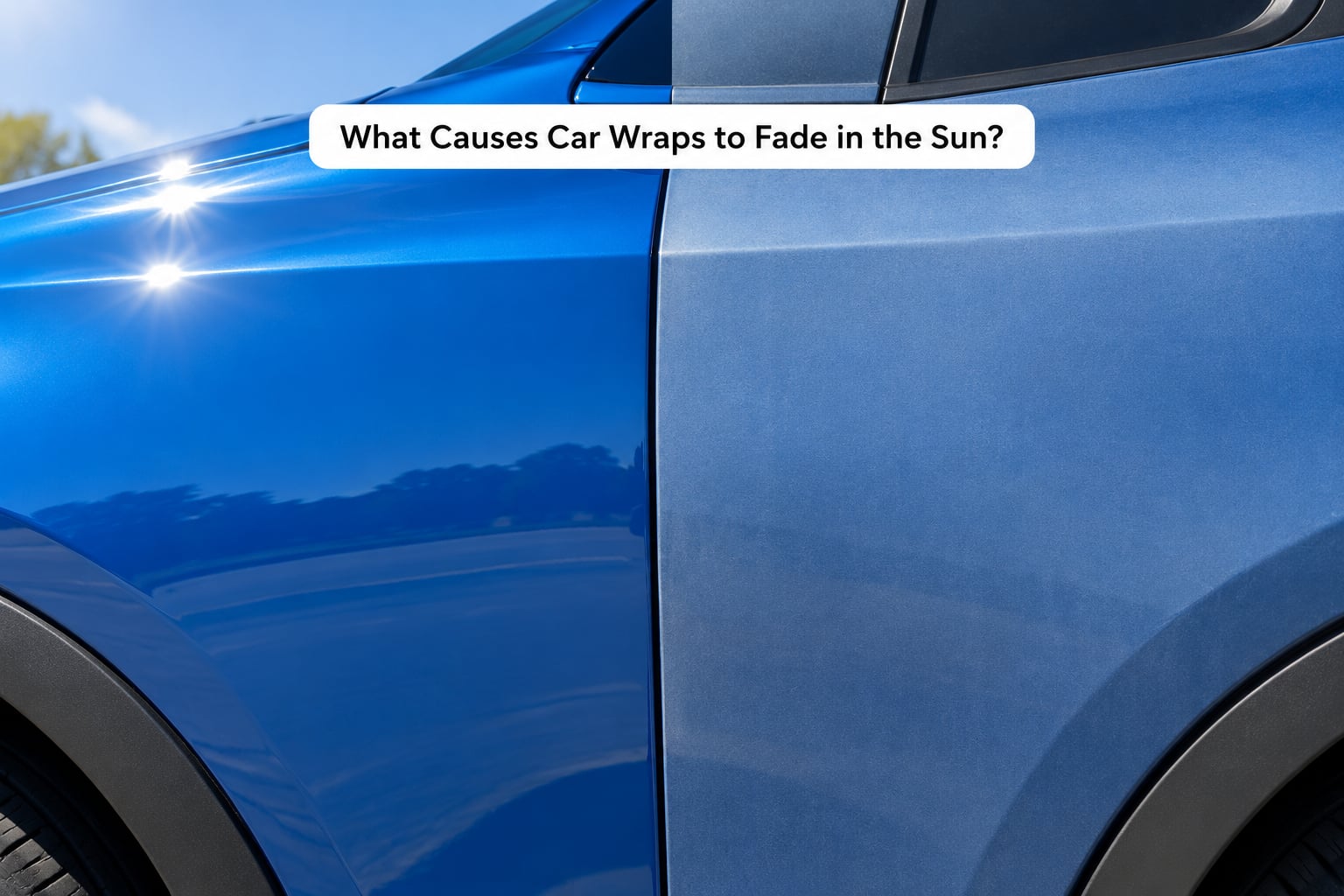What Causes Car Wraps to Fade in the Sun?