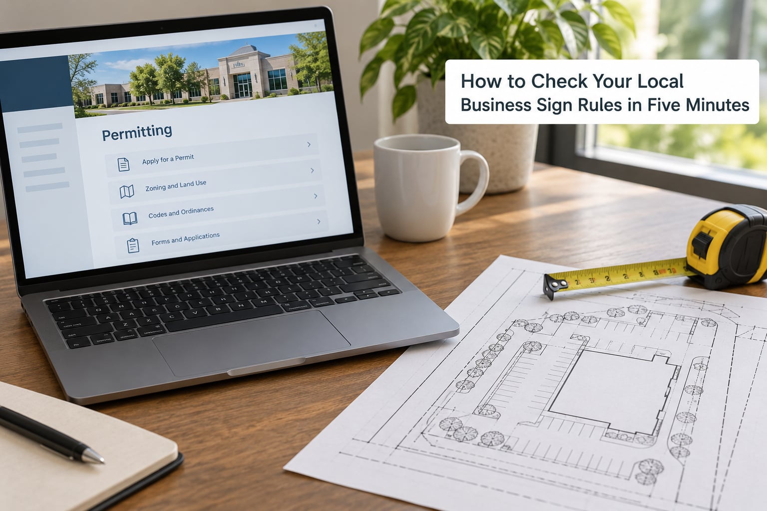 How to Check Your Local Business Sign Rules in Five Minutes