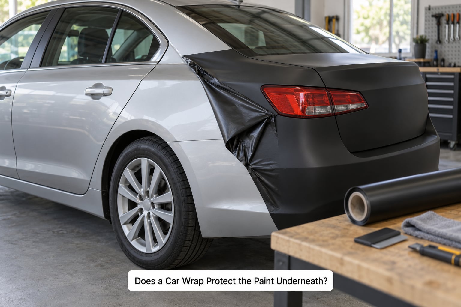 Does a Car Wrap Protect the Paint Underneath?