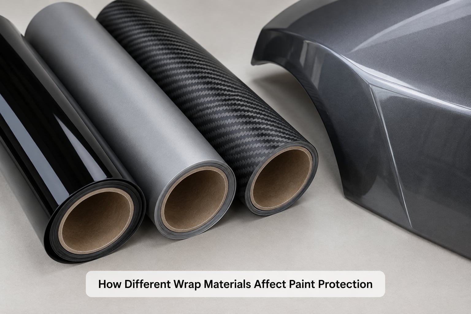 How Different Wrap Materials Affect Paint Protection