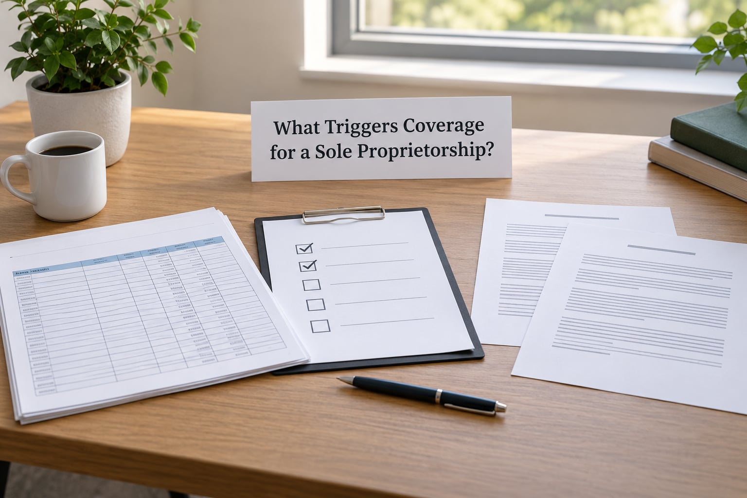 What Triggers Coverage for a Sole Proprietorship?
