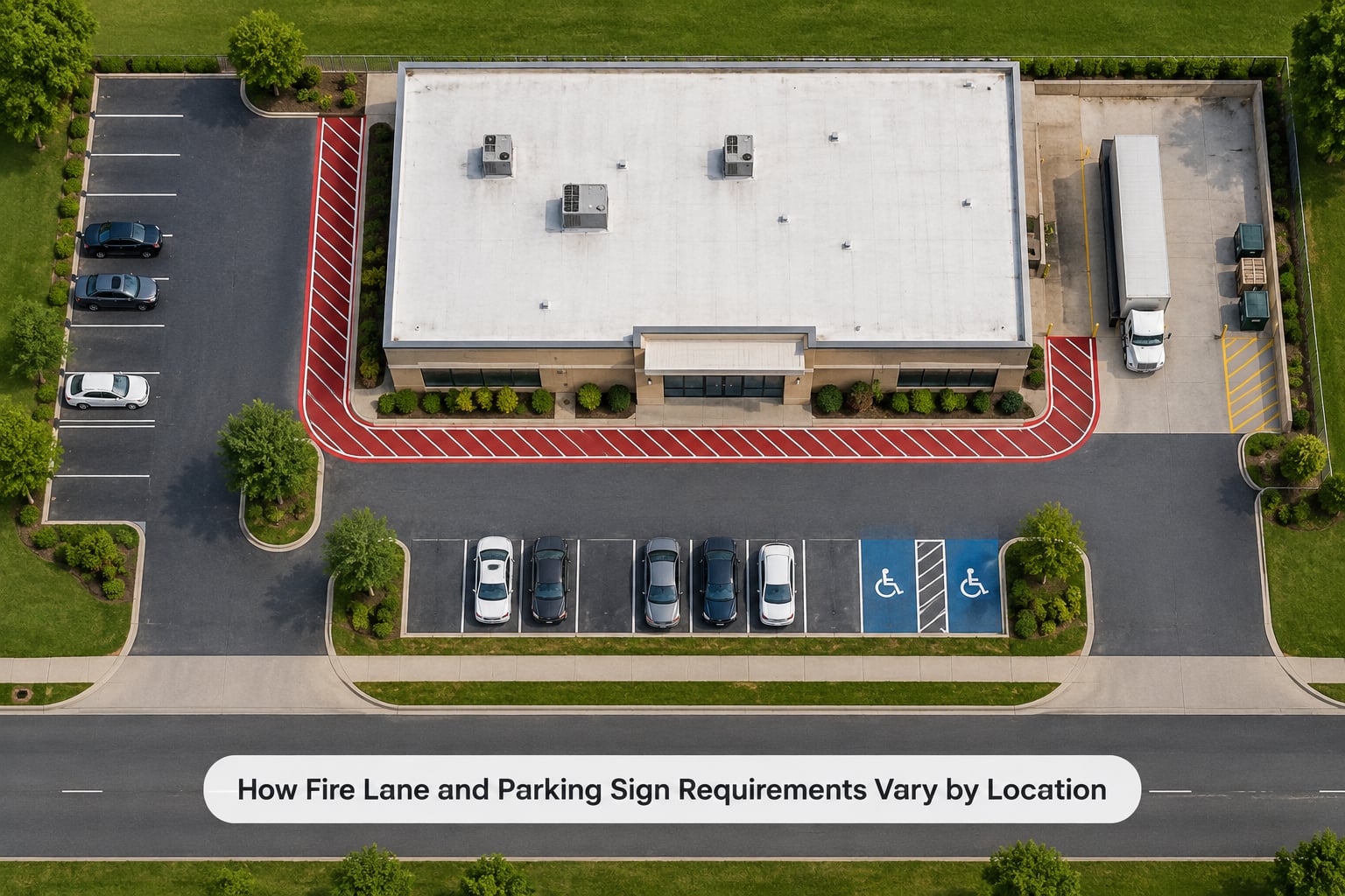 How Fire Lane and Parking Sign Requirements Vary by Location