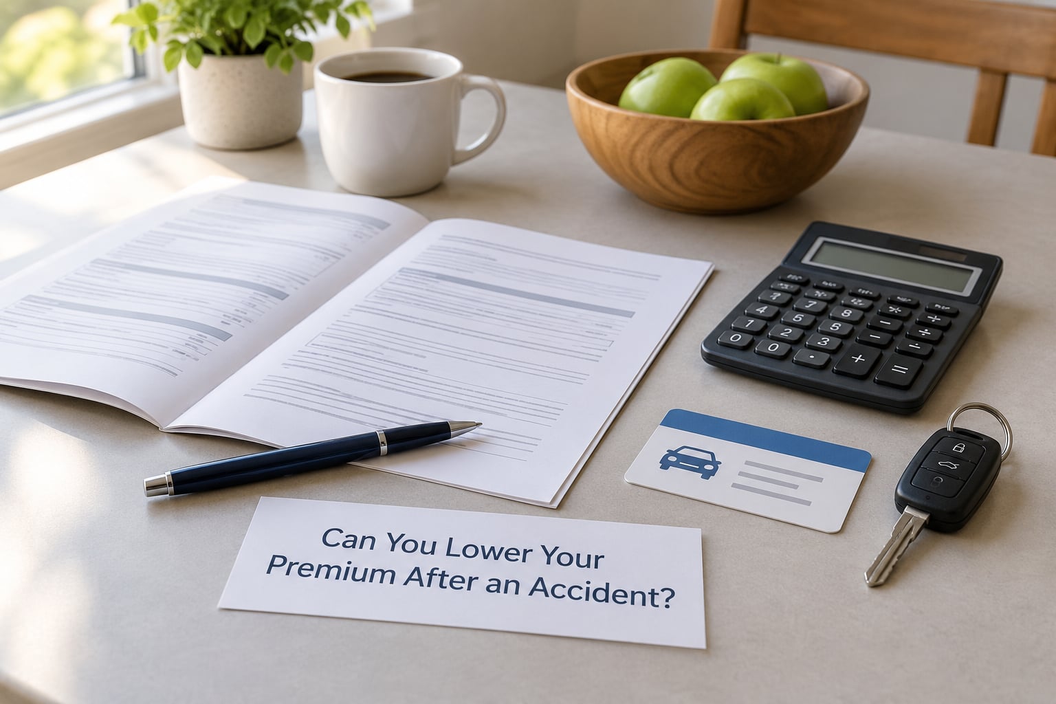 Can You Lower Your Premium After an Accident?