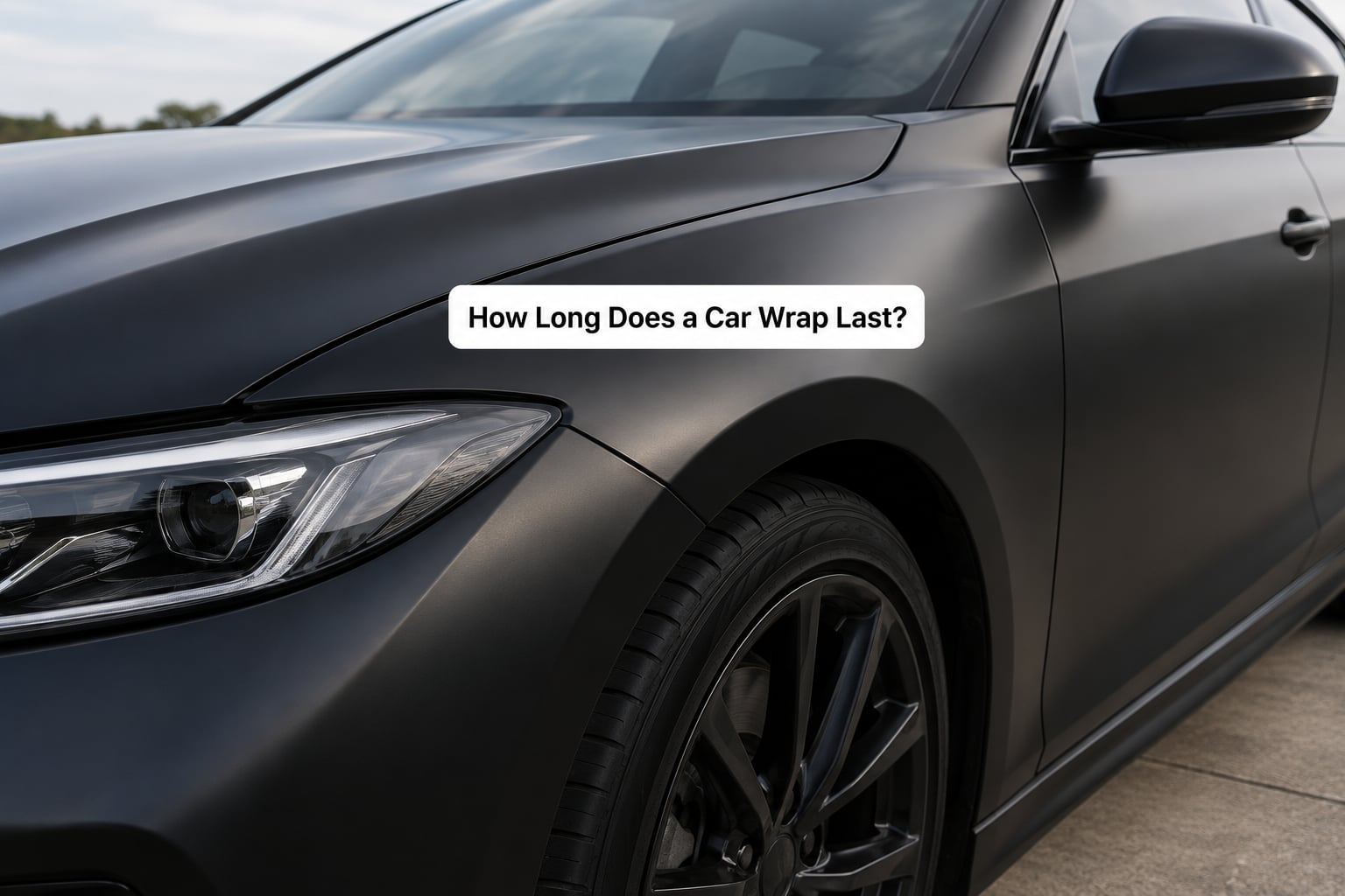 How Long Does a Car Wrap Last?