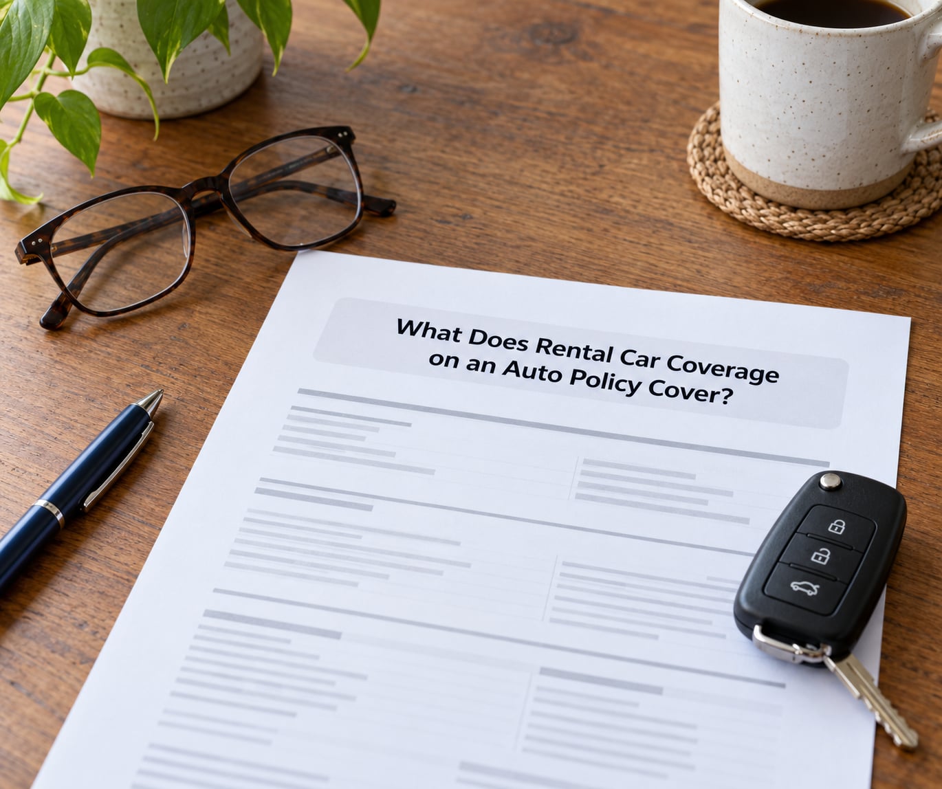 What Does Rental Car Coverage on an Auto Policy Cover?