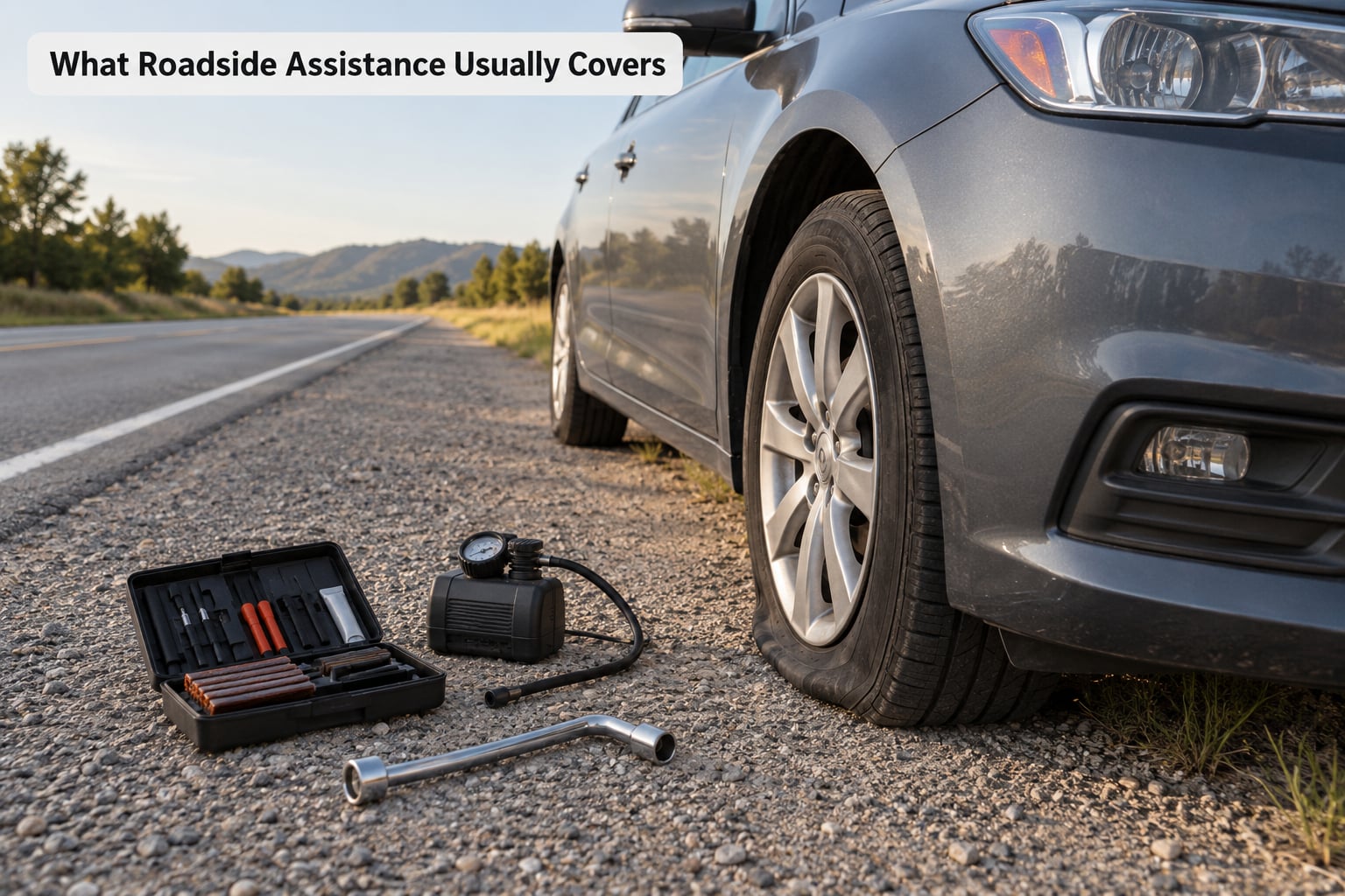 What Roadside Assistance Usually Covers