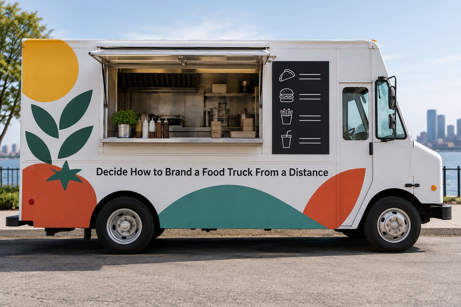Decide How to Brand a Food Truck From a Distance