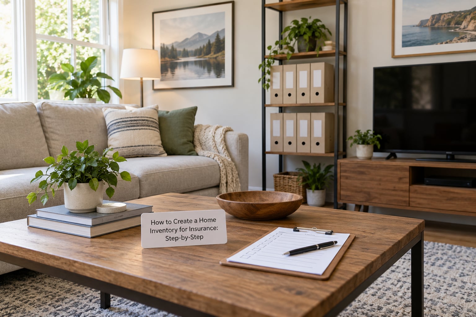 How to Create a Home Inventory for Insurance: Step-by-Step
