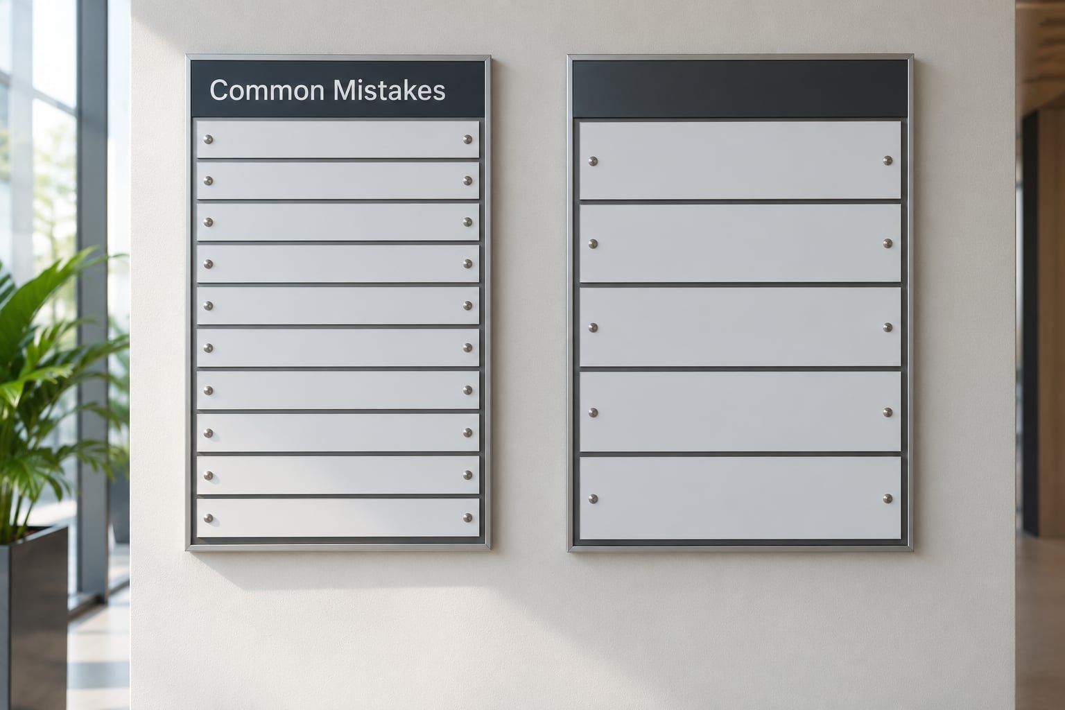 Common Mistakes
