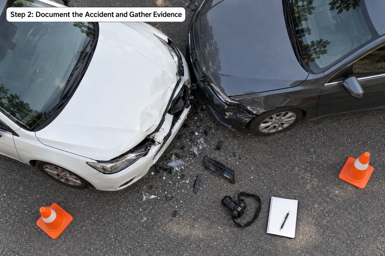 Step 2: Document the Accident and Gather Evidence