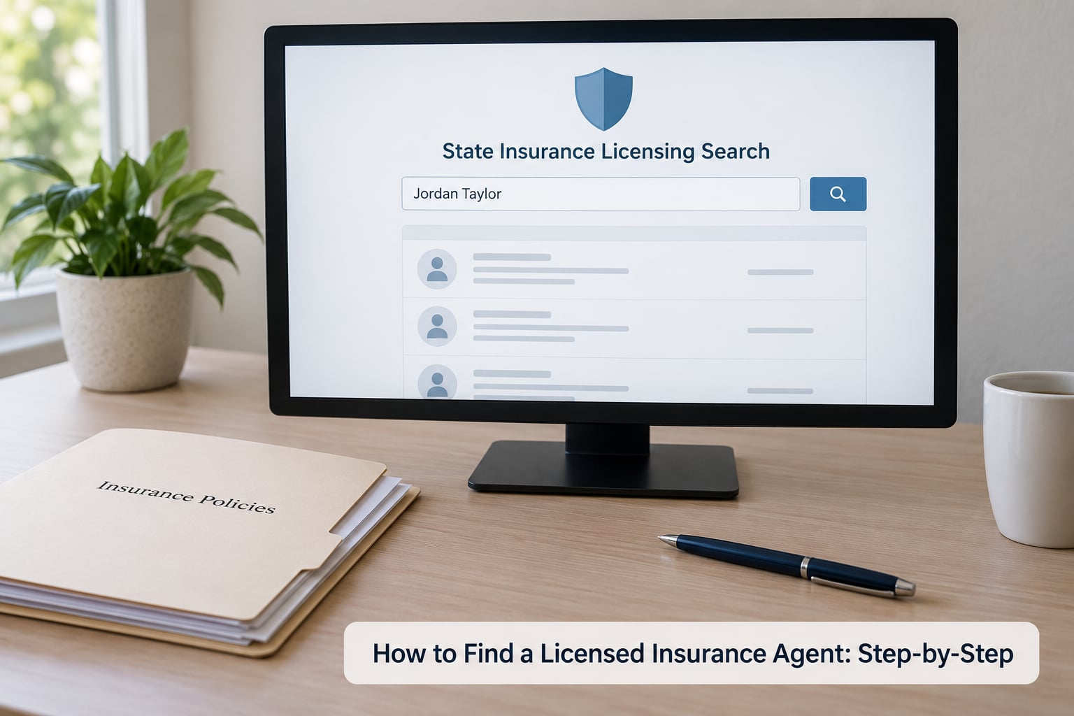 How to Find a Licensed Insurance Agent: Step-by-Step
