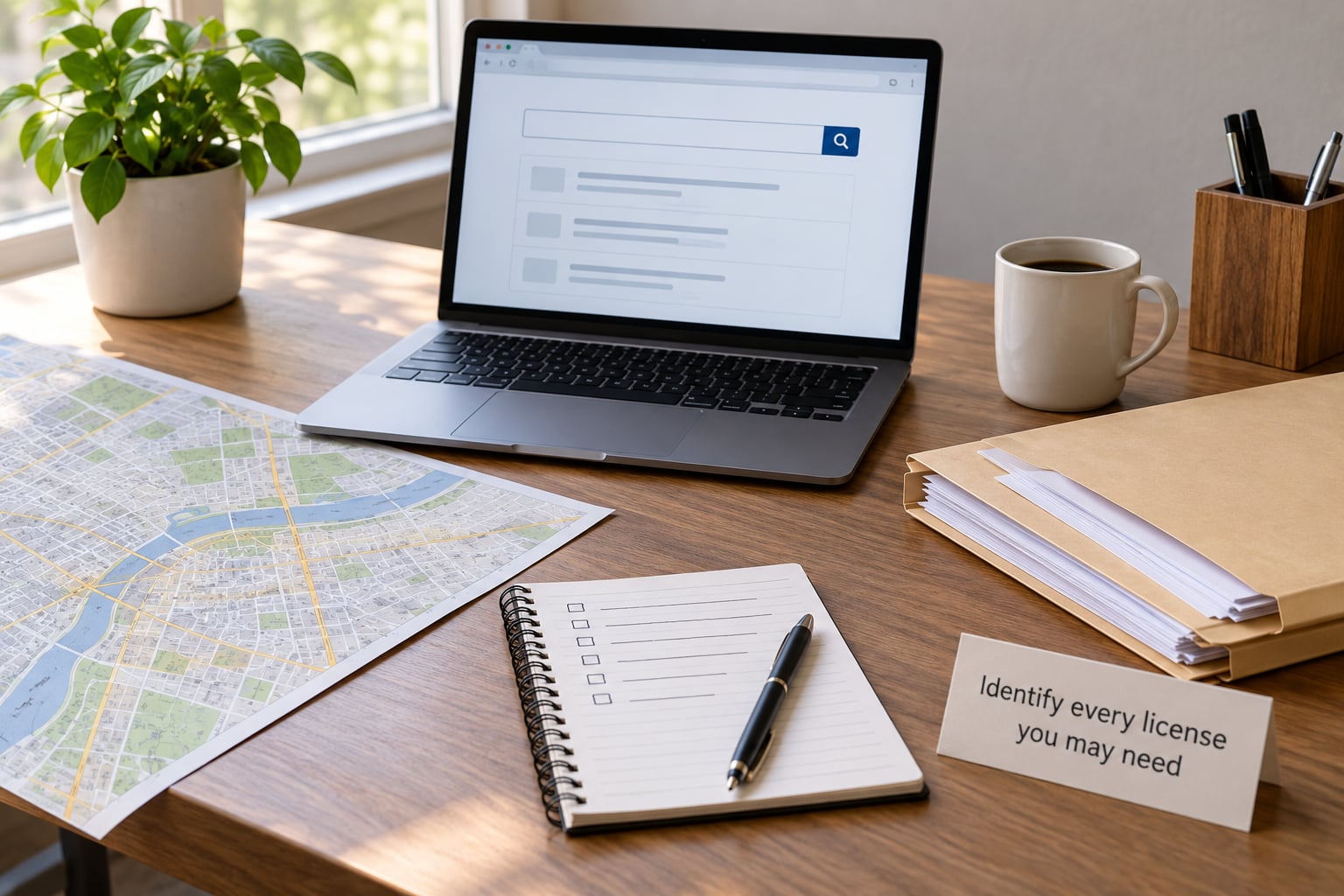 Identify every license you may need