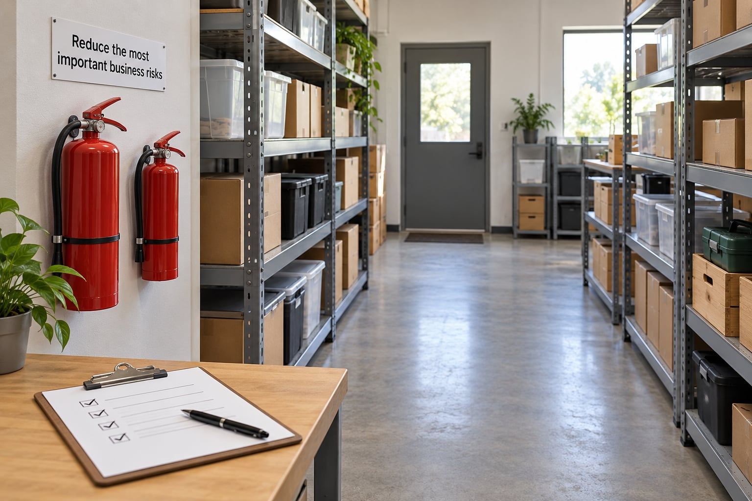 Reduce the most important business risks