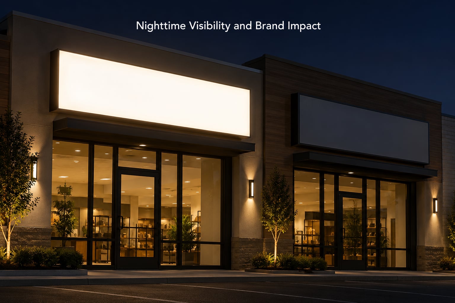 Nighttime Visibility and Brand Impact
