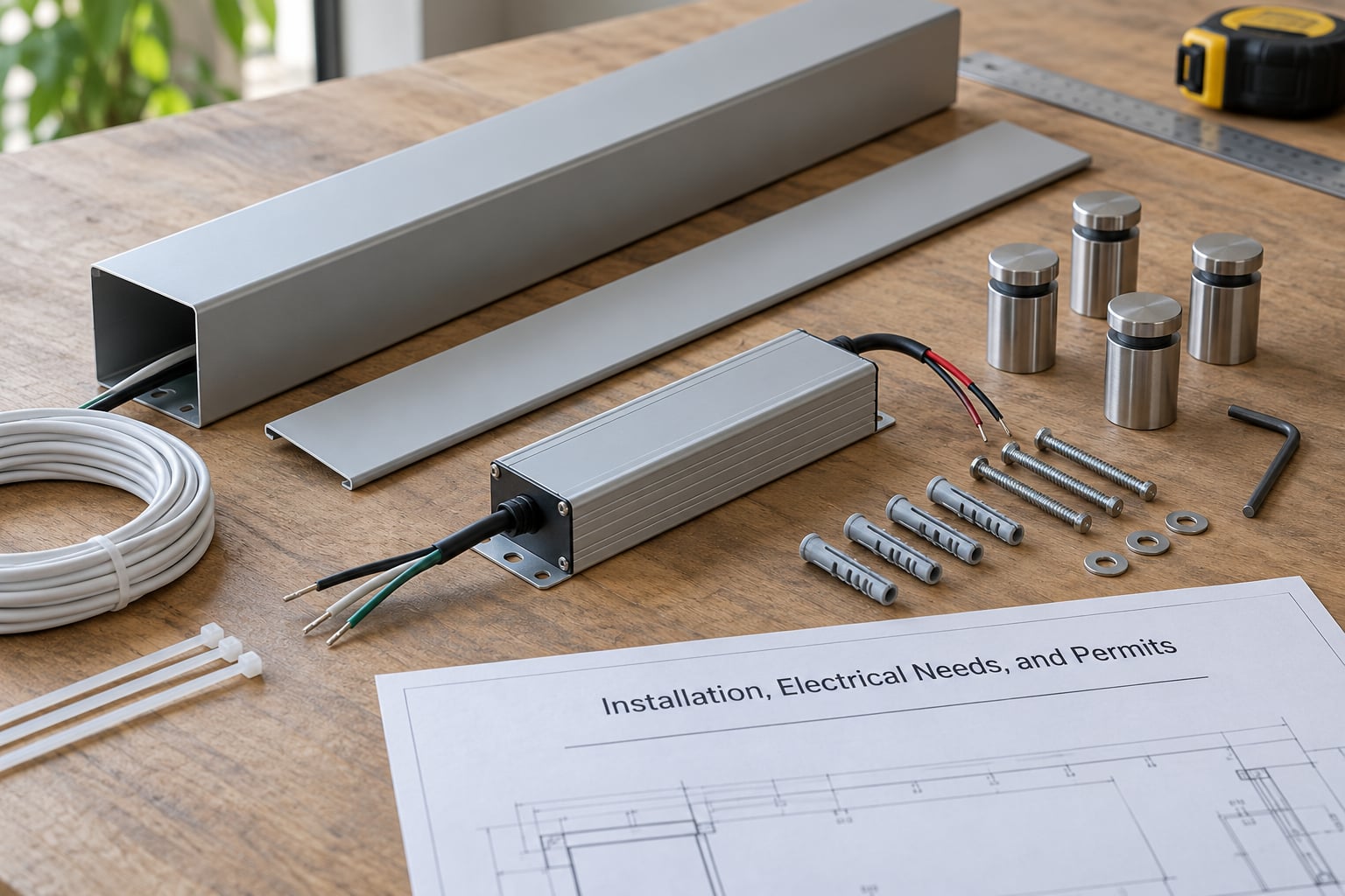 Installation, Electrical Needs, and Permits