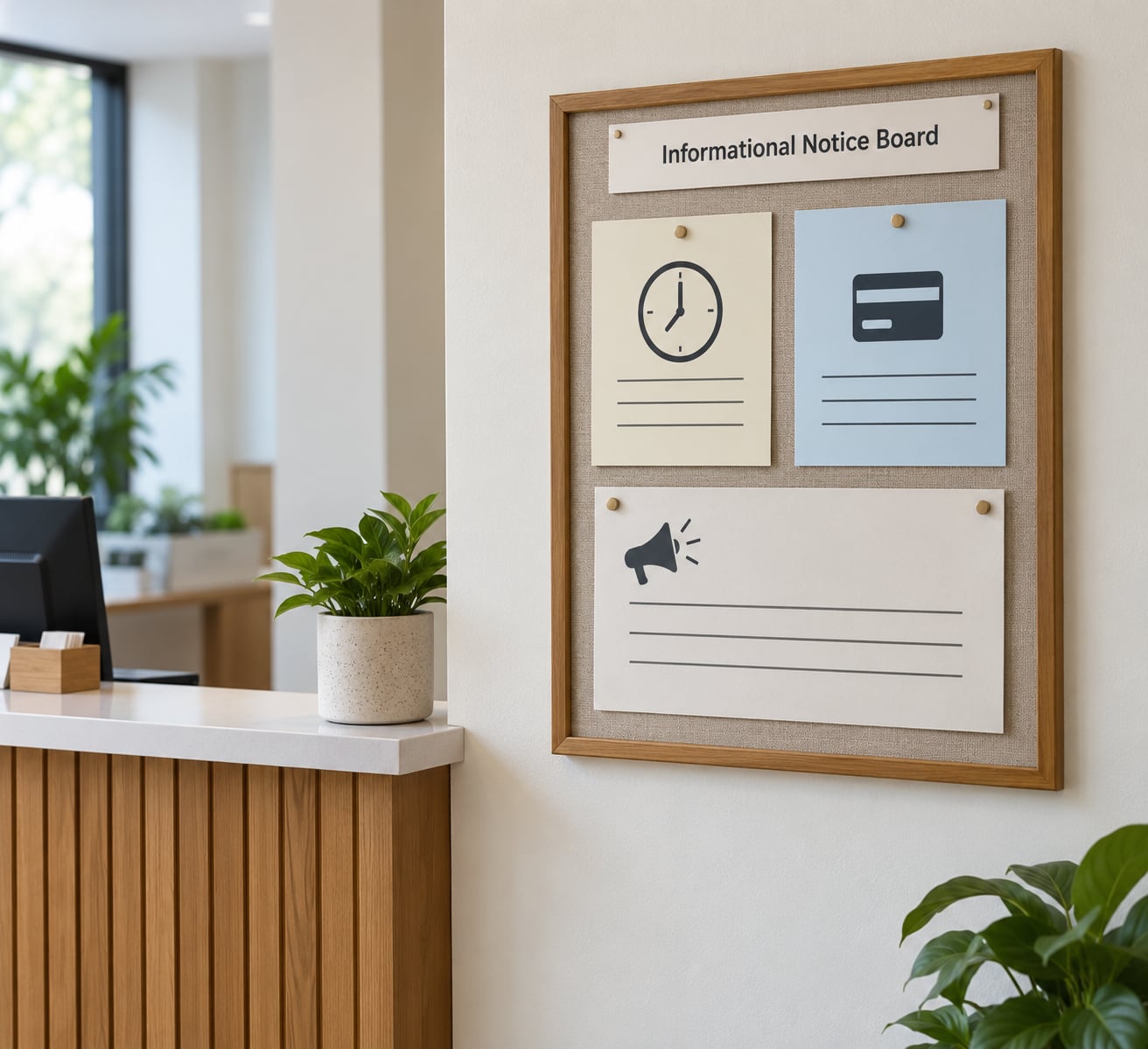 Informational Notice Board
