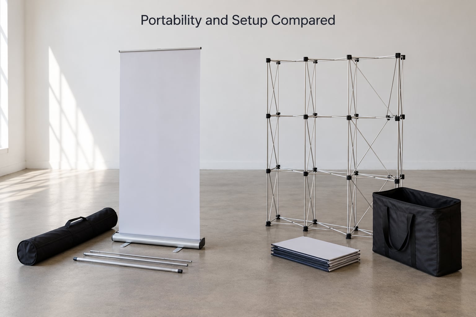Portability and Setup Compared