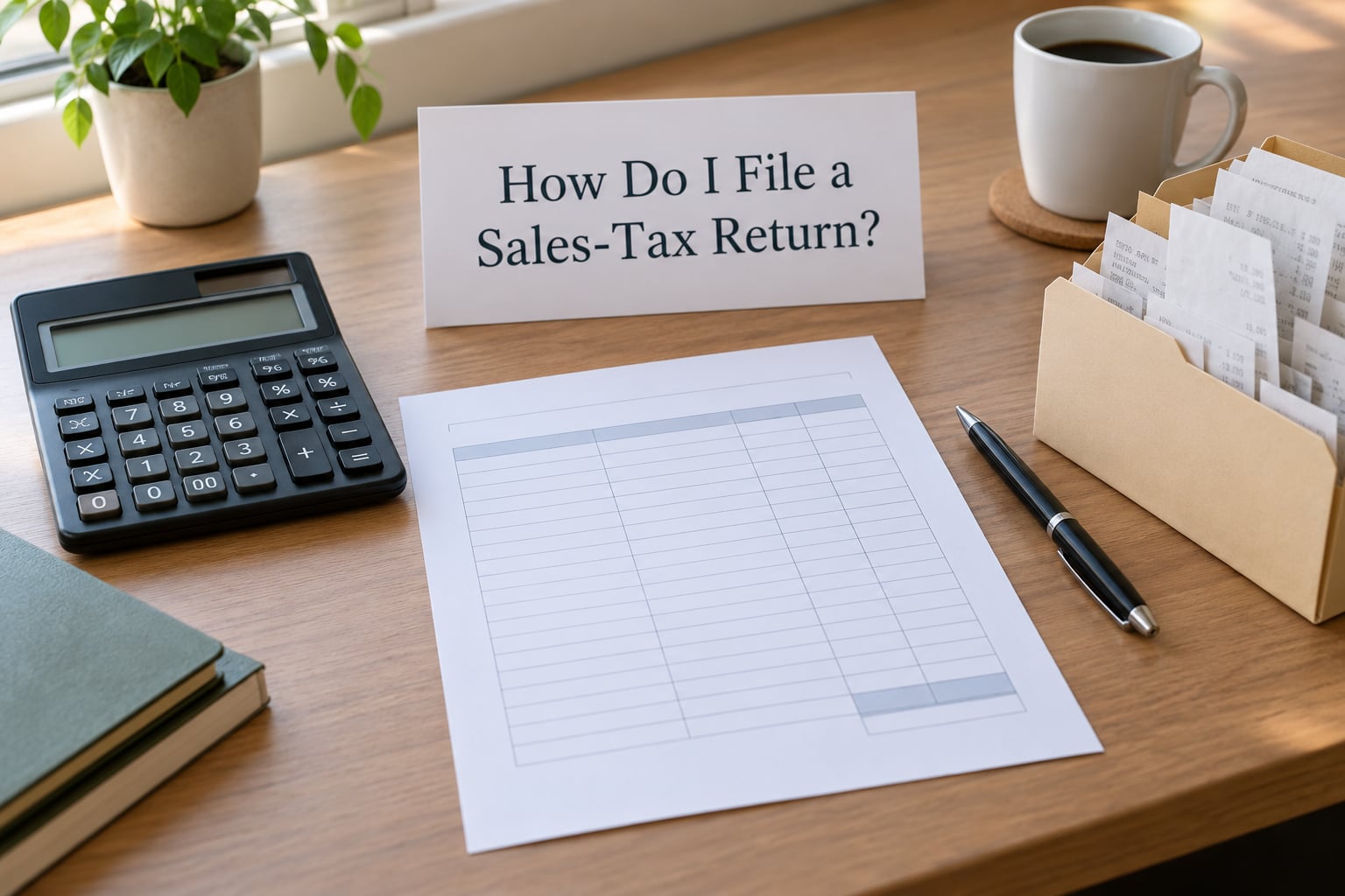 How Do I File a Sales-Tax Return?