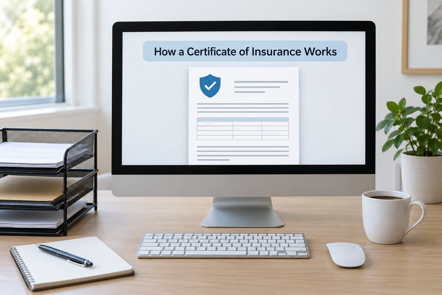How a Certificate of Insurance Works