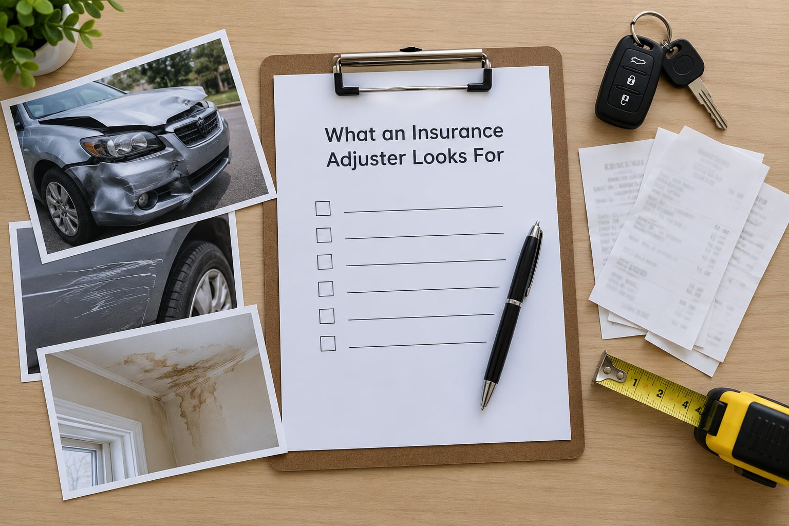 What an Insurance Adjuster Looks For