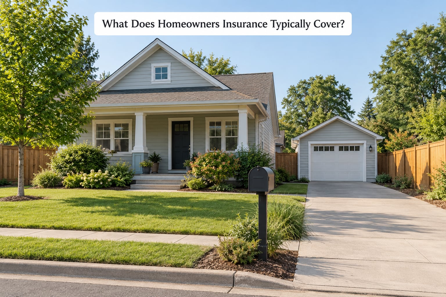 What Does Homeowners Insurance Typically Cover?