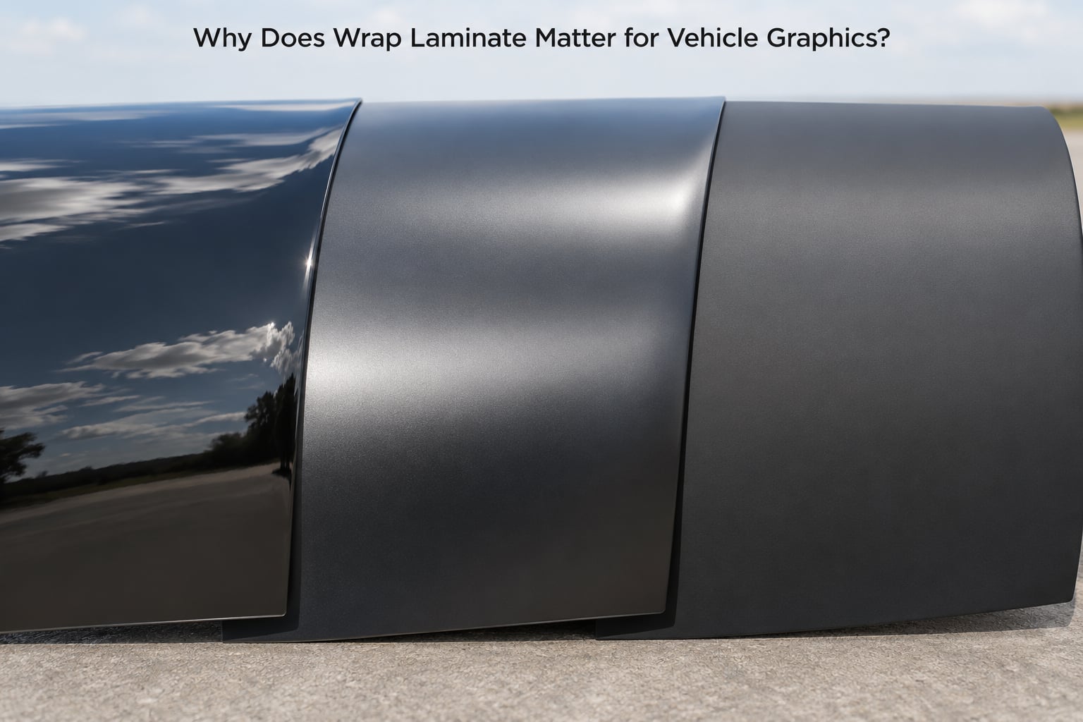 Why Does Wrap Laminate Matter for Vehicle Graphics?
