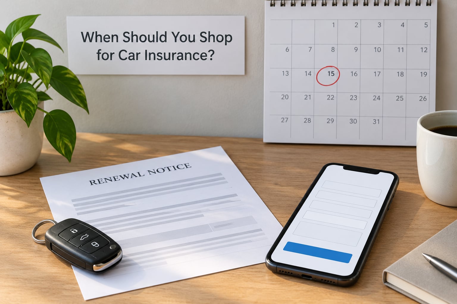 When Should You Shop for Car Insurance?